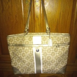 Coach Signature XL Shoulder Bag